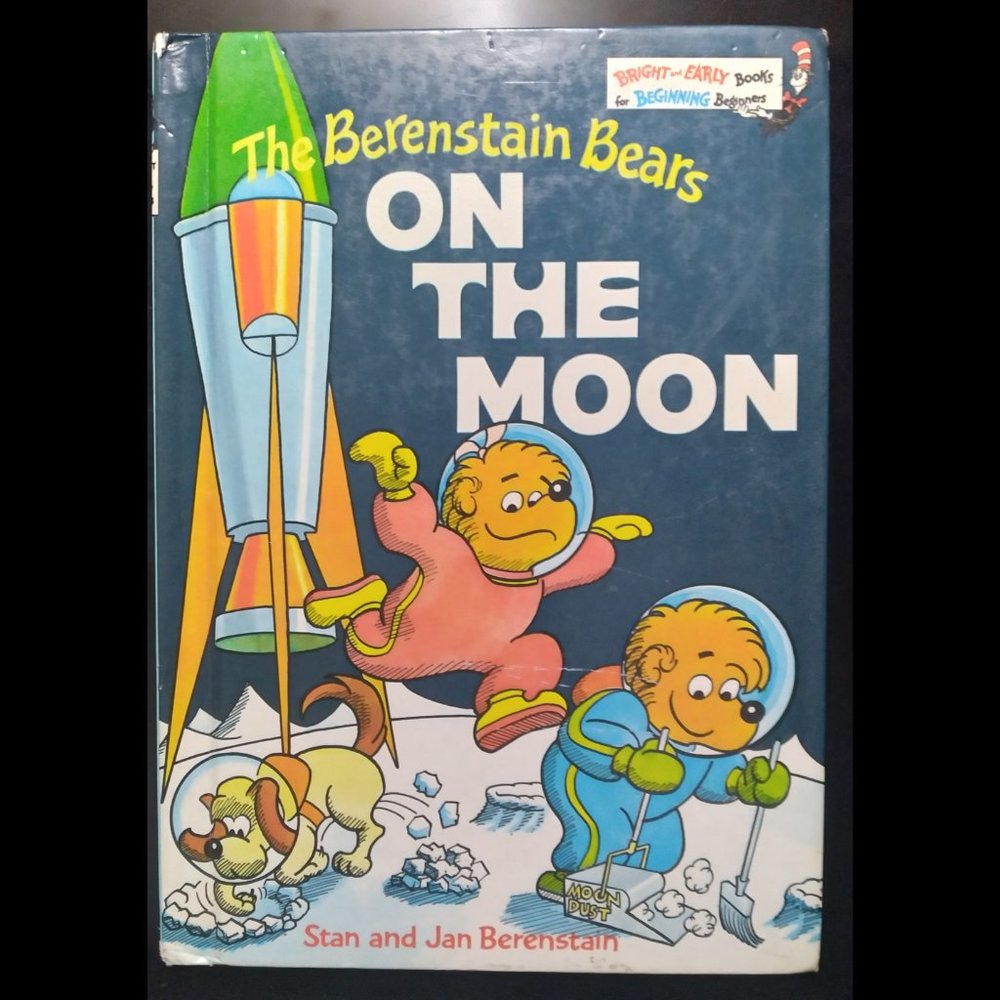 Original 1985 The Berenstain Bears on the Moon by Stan and Jan Berenstain